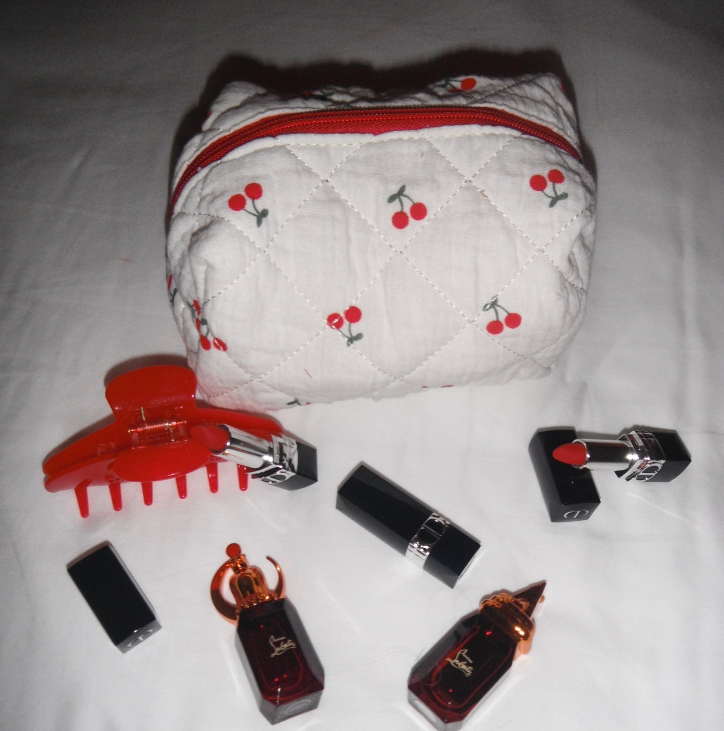 Cherry Cola Cosmetic Pouch