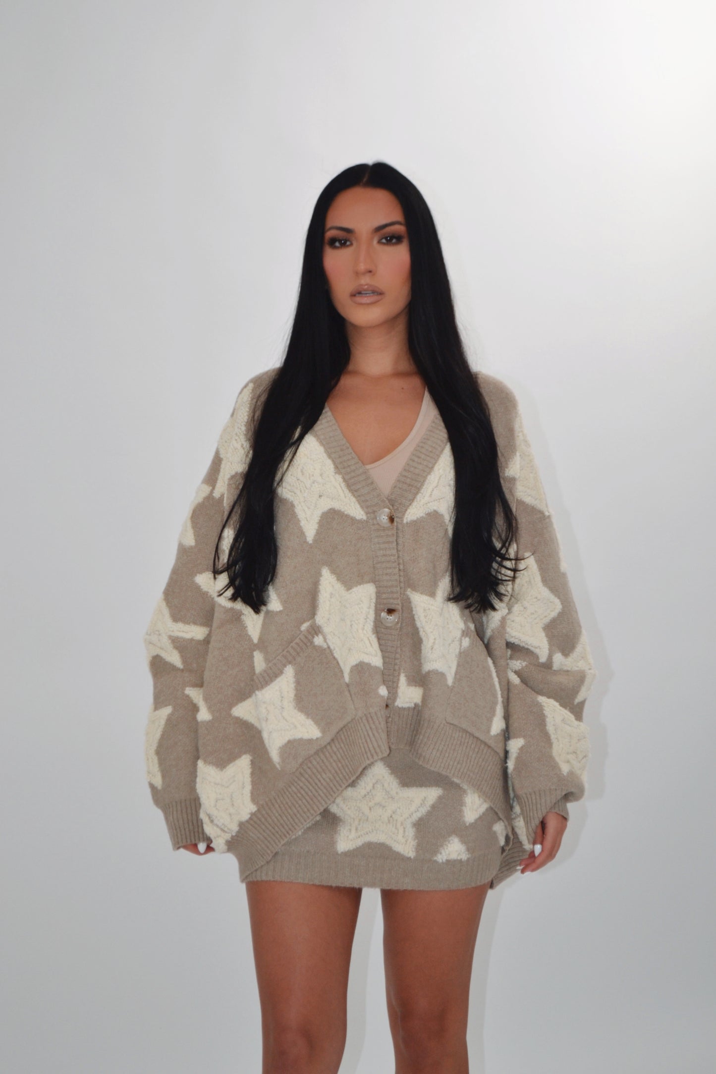 Malibu Cardigan Skirt Set