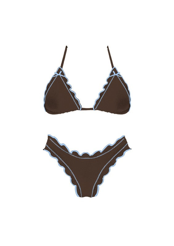 Chocolate Teddy Bow Bikini